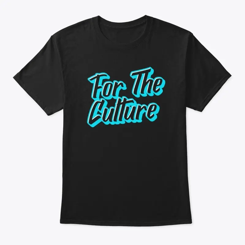 For The Culture-Black/ Blue Classic Tee