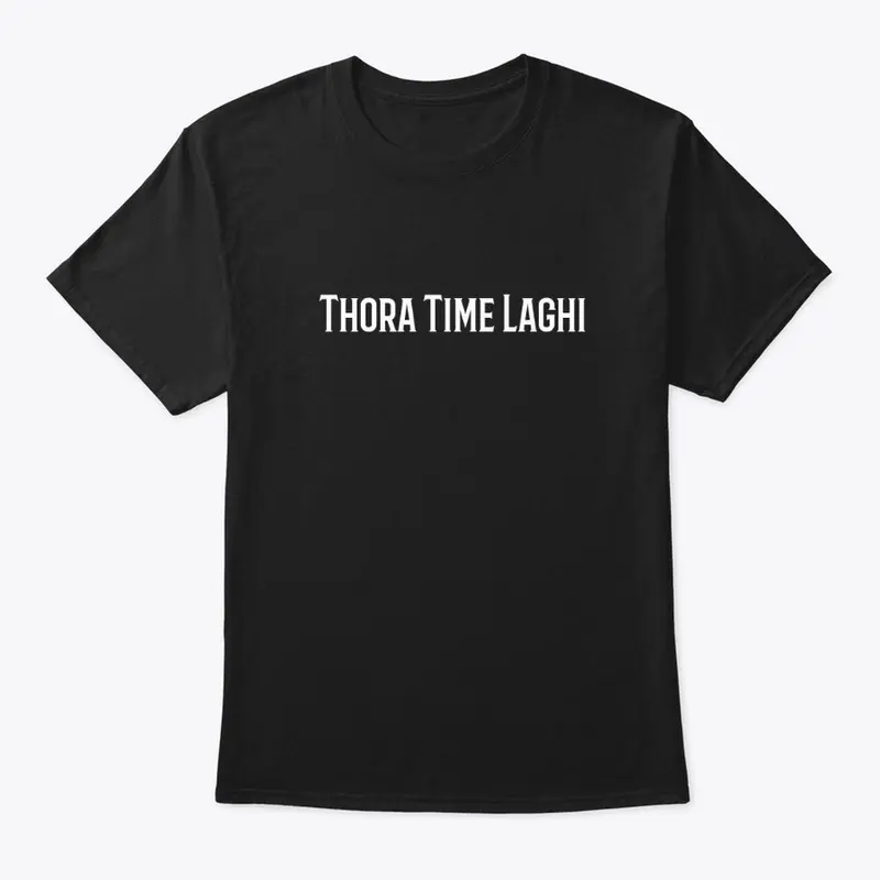 Thora Time Laghi- Black/White Tee