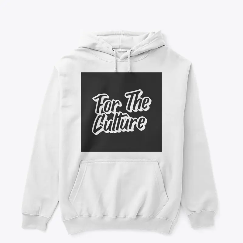 For The Culture-White/Black Hoodie