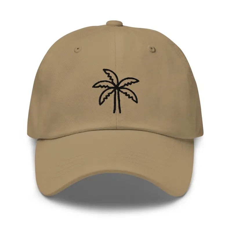 Palm Tree BULA Dad hat