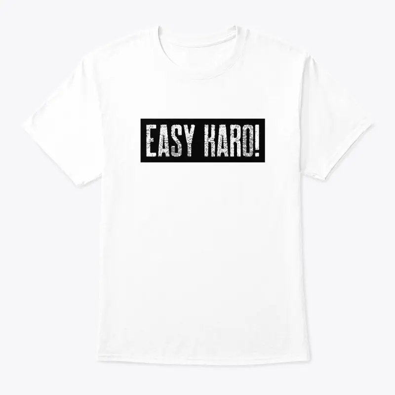 Easy Karo!- White/Black Tee